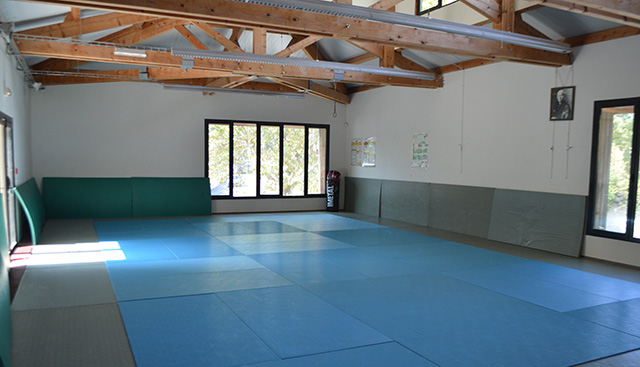 intérieur salle entrainement kung fu
